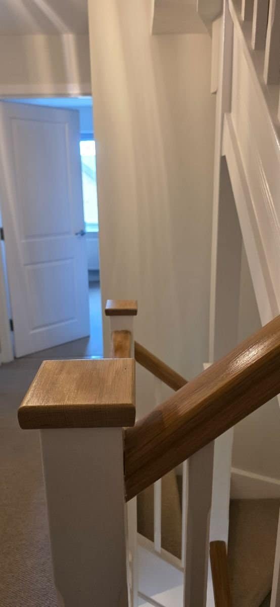 Hallway & Staircase Repaint, Soham – after