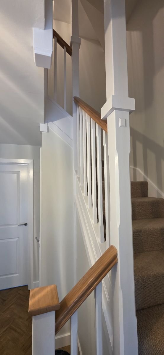 Hallway & Staircase Repaint, Soham – after