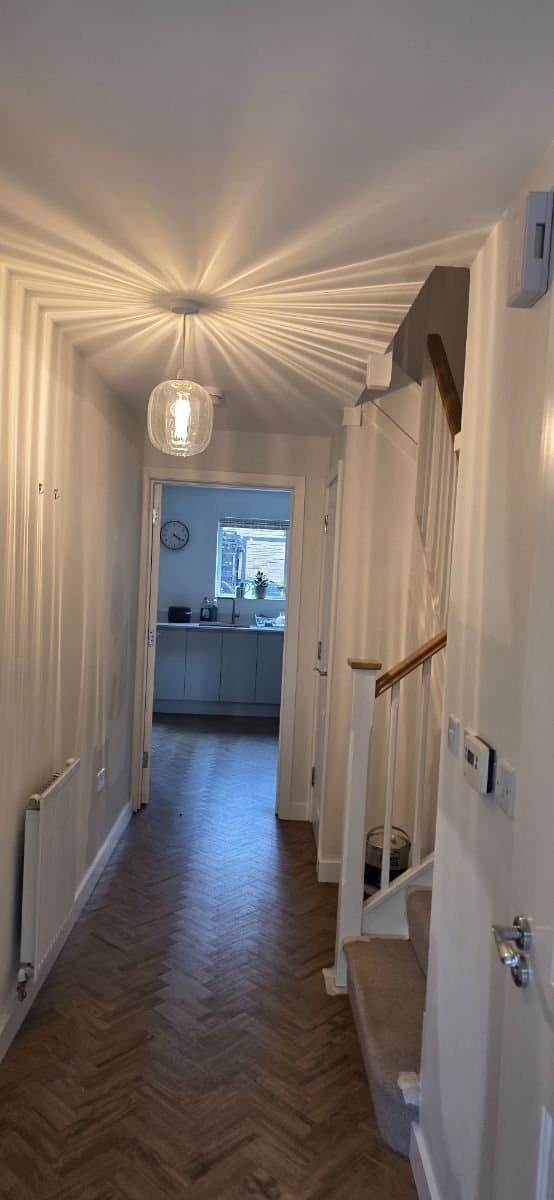Hallway & Staircase Repaint, Soham – during the works